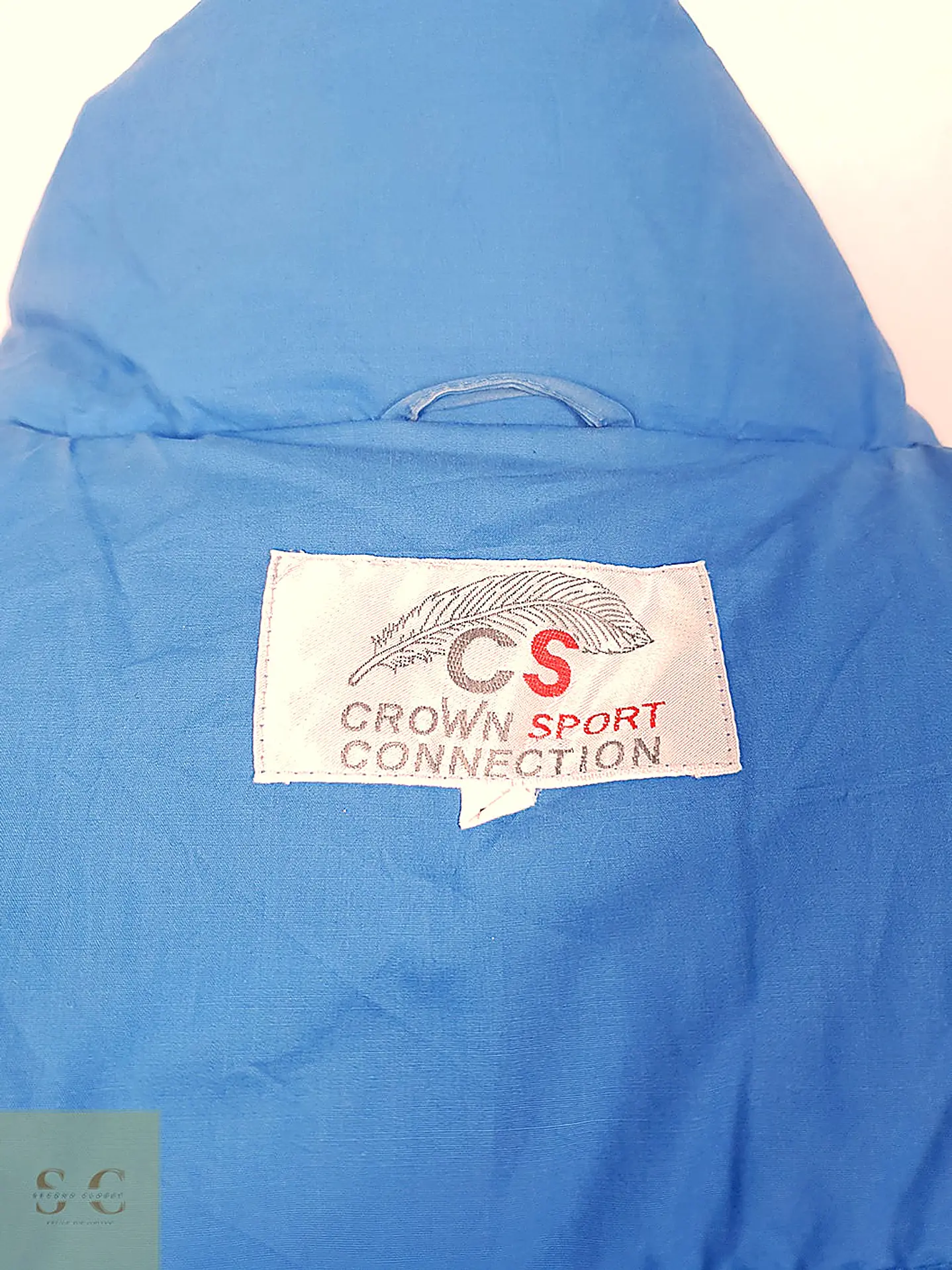 Chaqueta Puffer de Plumas con Capucha Crown Sport Talla L 4