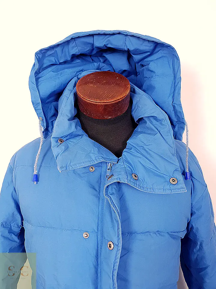 Chaqueta Puffer de Plumas con Capucha Crown Sport Talla L 8