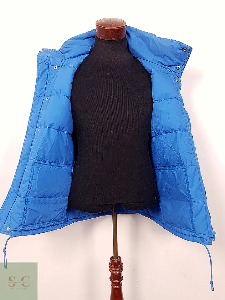Chaqueta Puffer de Plumas con Capucha Crown Sport Talla L 11