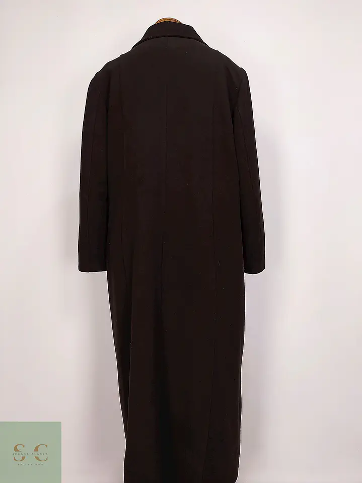 Abrigo Largo Clásico de Paño Berfin Talla XL 10