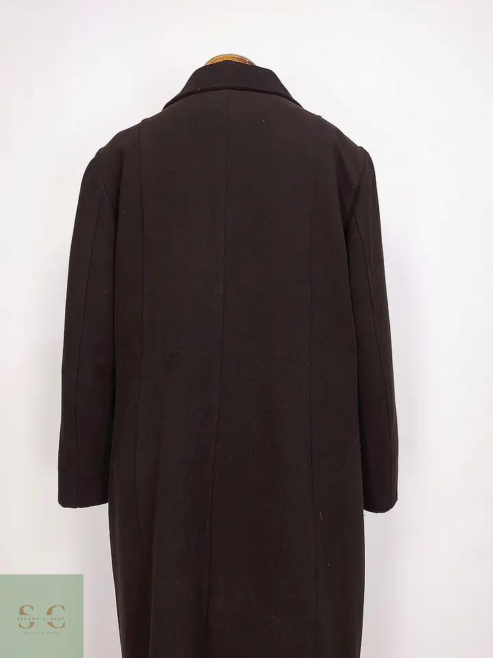 Abrigo Largo Clásico de Paño Berfin Talla XL 11