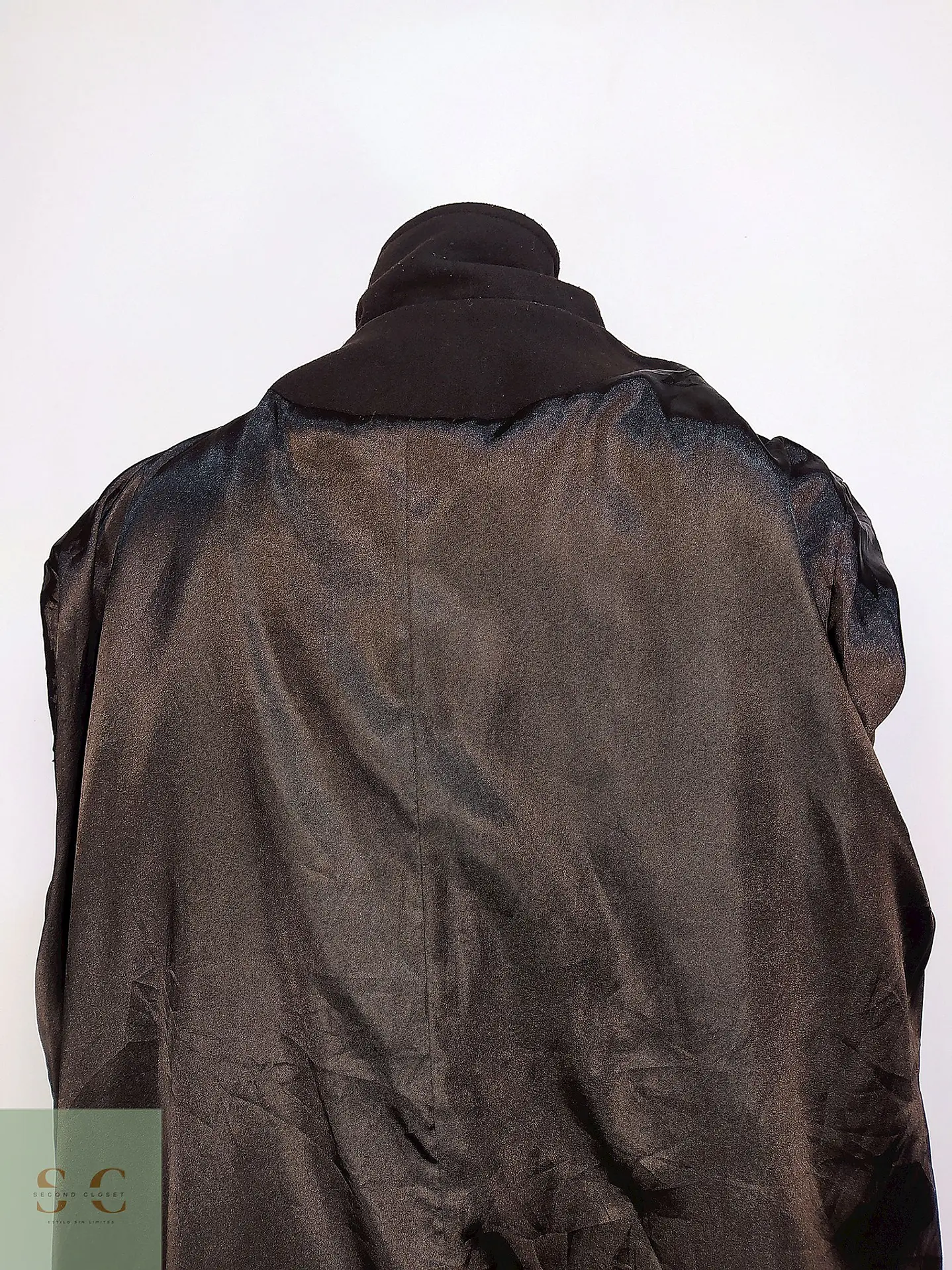 Abrigo Largo Clásico de Paño Berfin Talla XL 12