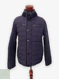 Chaqueta Acolchada Azul Marino con Cuello Tejido Tommy Hilfiger Talla L - Miniatura 1