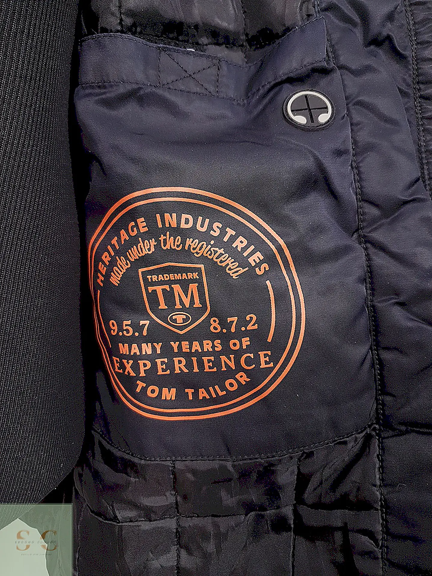 Chaqueta Acolchada de Estilo Técnico Tom Tailor Talla L/XL 12