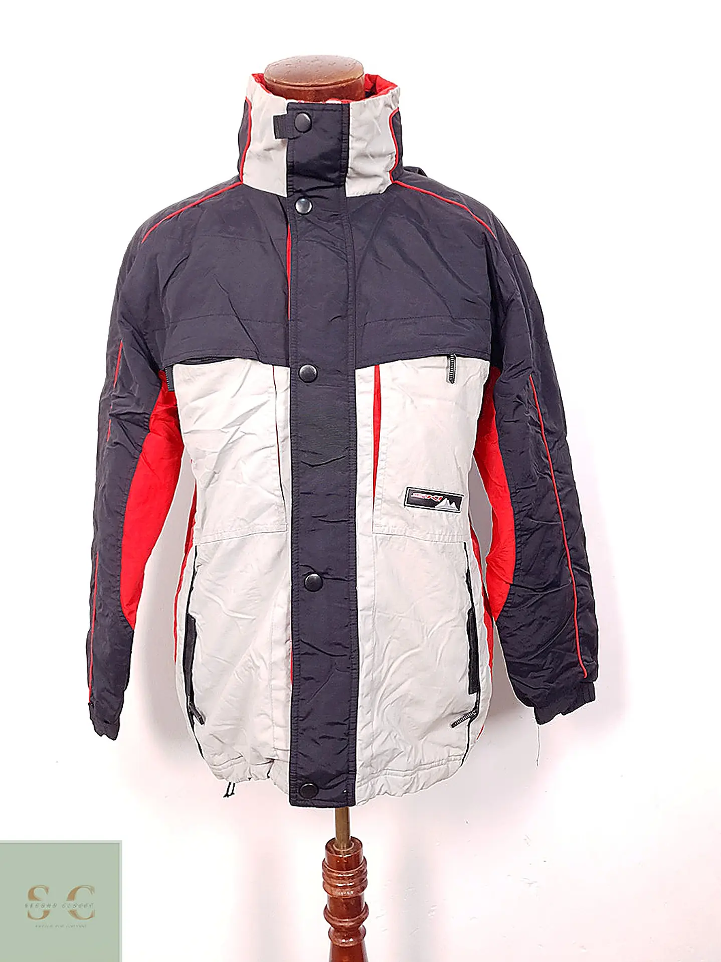 Chaqueta Técnica Outdoor Retro Color-Block Sky Talla XL 2