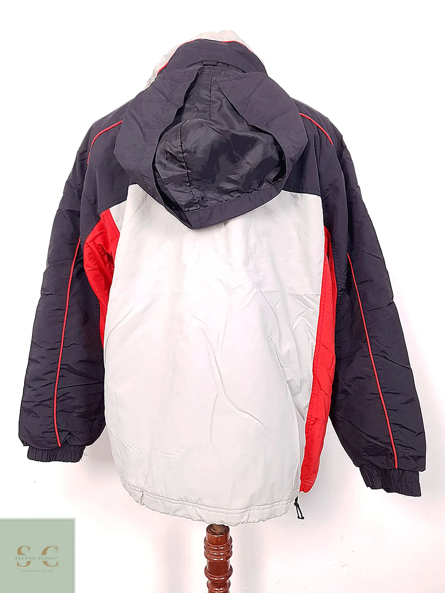 Chaqueta Técnica Outdoor Retro Color-Block Sky Talla XL 9