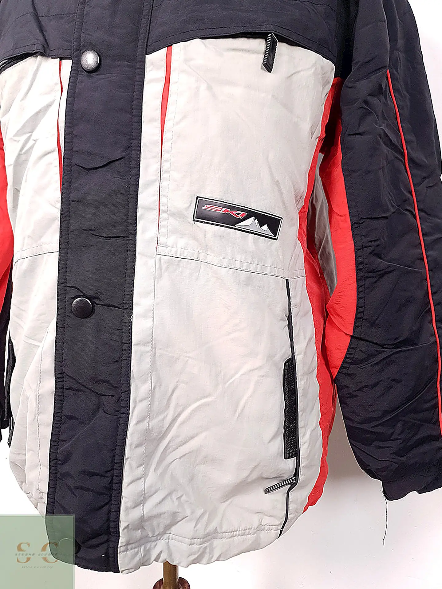 Chaqueta Técnica Outdoor Retro Color-Block Sky Talla XL 10