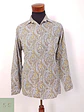 Camisa Estampada Paisley Ocre Tierra Young Style Talla M - Miniatura 2