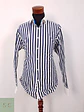 Camisa a Rayas Verticales con Cuello Contraste Hawes & Curtis Talla XXL - Miniatura 2