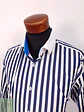 Camisa a Rayas Verticales con Cuello Contraste Hawes & Curtis Talla XXL - Miniatura 4
