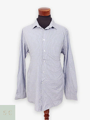 Camisa de Cuadros Micro-Check C&A Talla XL