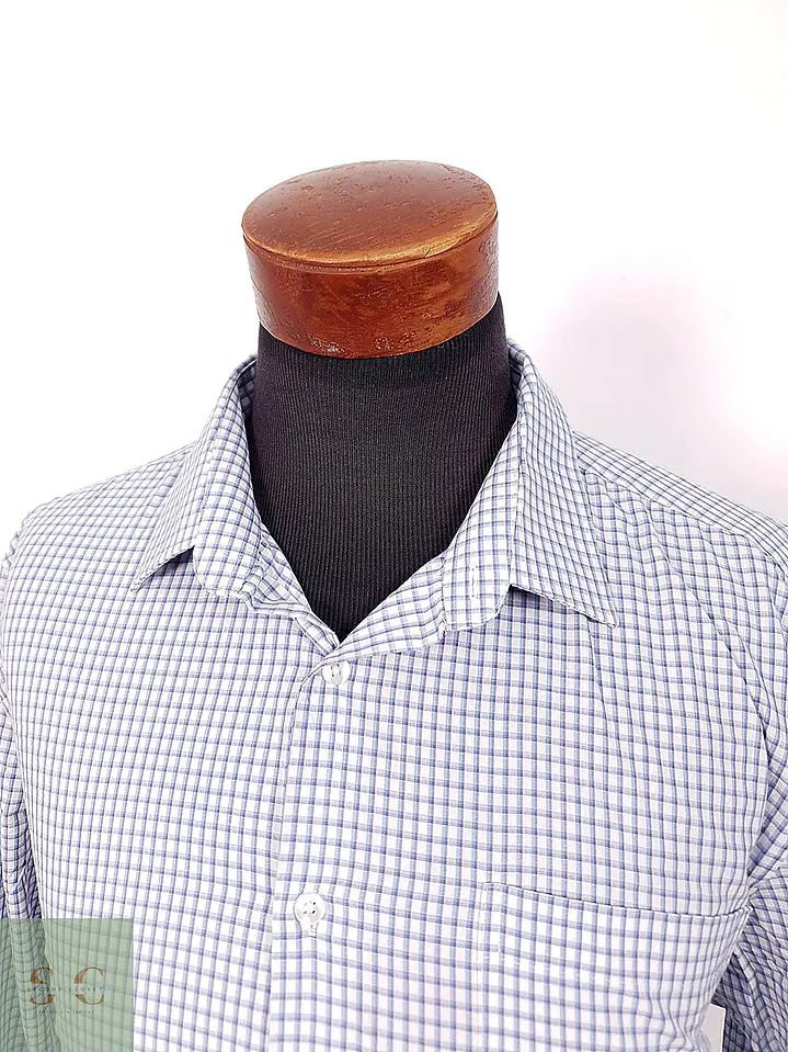 Camisa de Cuadros Micro-Check C&A Talla XL 3