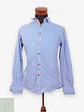 Camisa Entallada de Microcuadros con Contraste Jack & Jones Premium Talla M - Miniatura 1