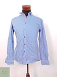 Camisa Entallada de Microcuadros con Contraste Jack & Jones Premium Talla M - Miniatura 2