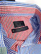 Camisa Entallada de Microcuadros con Contraste Jack & Jones Premium Talla M - Miniatura 3