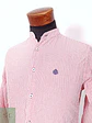 Camisa de Cuello Mao en Algodón Seersucker Springfield Talla M - Miniatura 4