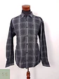 Camisa Casual a Cuadros Tonalidad Plomo s.Oliver Talla XL - Miniatura 2