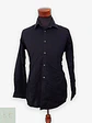 Camisa Formal Lisa Negra Luciano Talla L - Miniatura 1