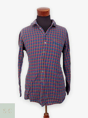 Camisa Casual a Cuadros Multicolor Selbach Talla M