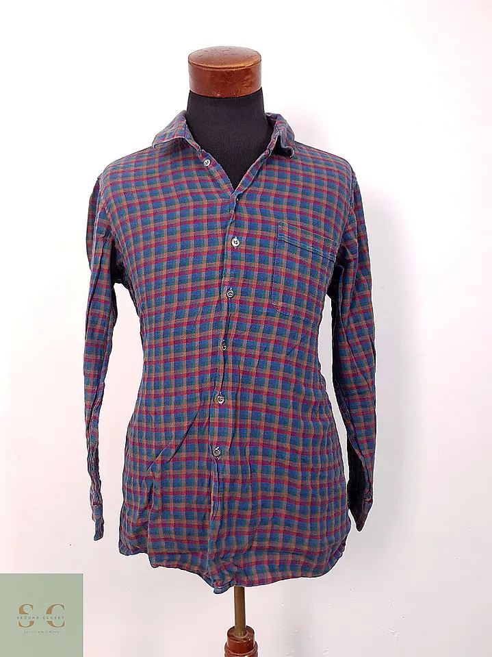 Camisa Casual a Cuadros Multicolor Selbach Talla M 2