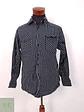 Camisa Casual de Algodón a Rayas Identic Culture Talla M - Miniatura 2