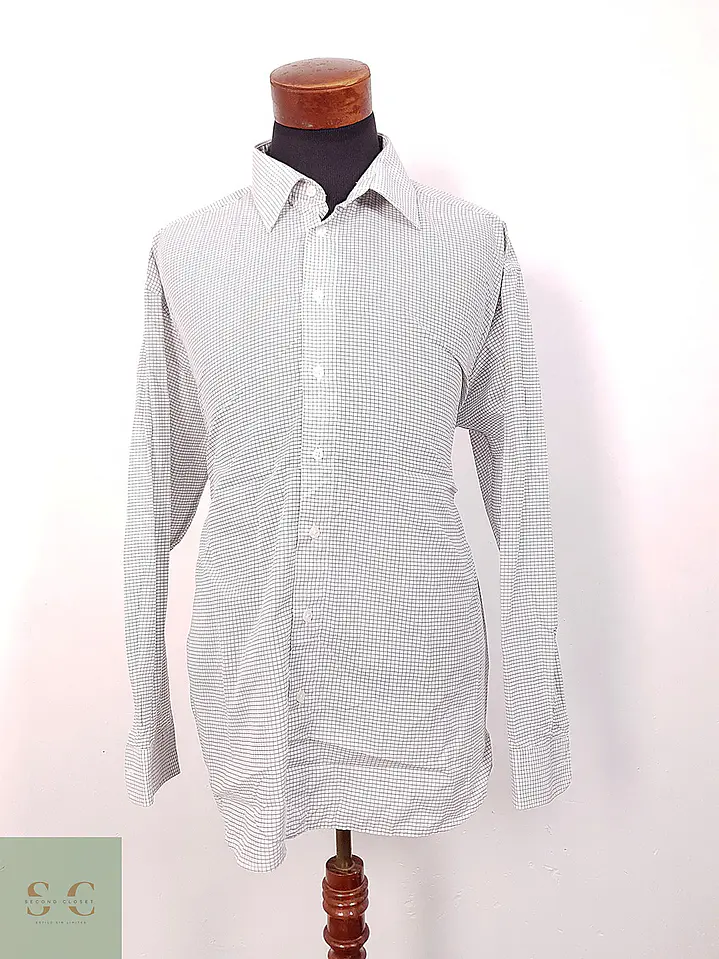 Camisa Clásica a Microcuadros Henry Morell Talla XXL 2