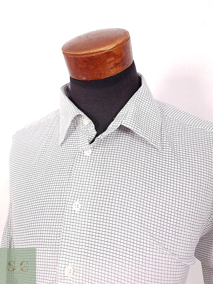 Camisa Clásica a Microcuadros Henry Morell Talla XXL 4