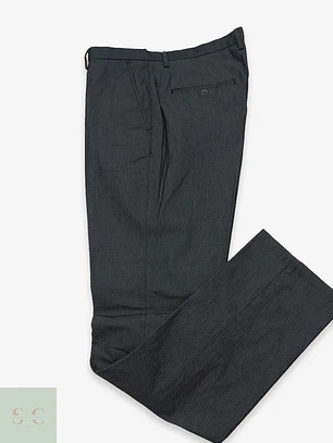 Pantalón Sastre de Algodón Estructurado Hugo Boss Talla XL (48)