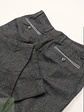 Pantalón Sastre de Lana en Sarga Sastrería Italiana Talla M (41) - Miniatura 6