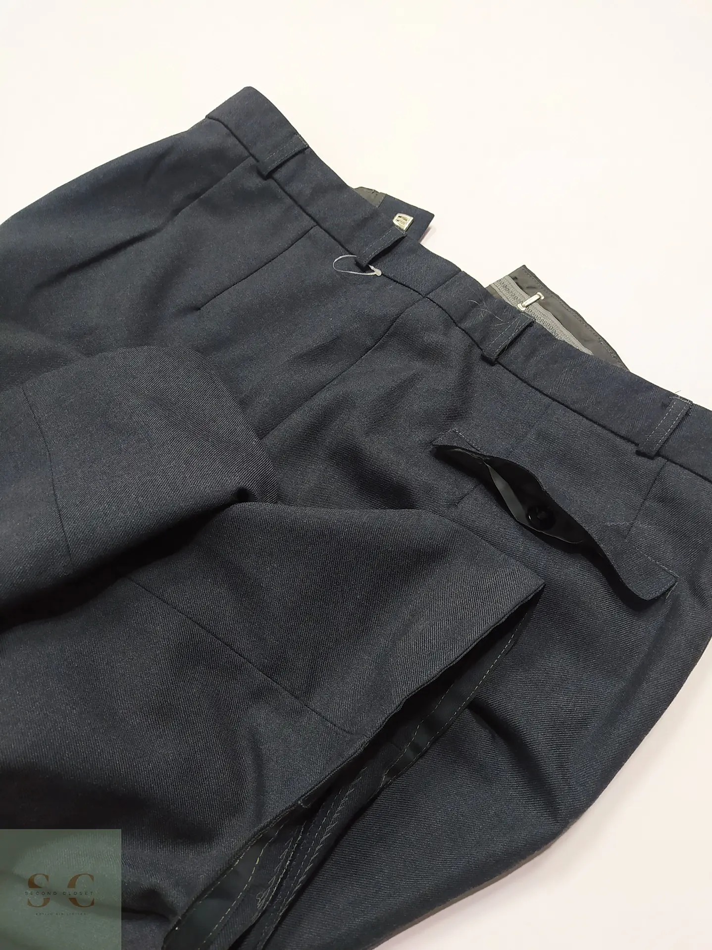 Pantalón Sastre de Lana Virgen Uniformwerk Seriös Talla L (44) 6