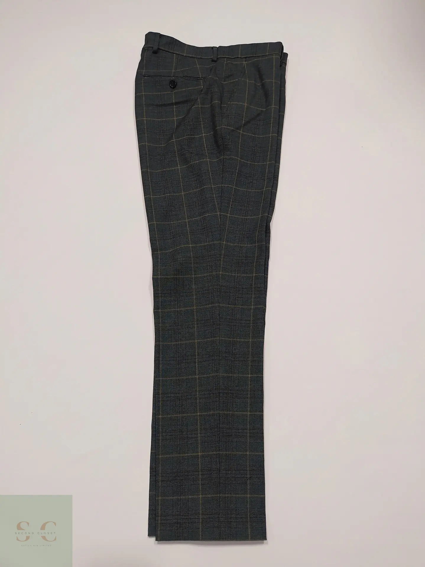Pantalón Sastre en Cuadro Glen Check Selected Homme Talla M (43) 3