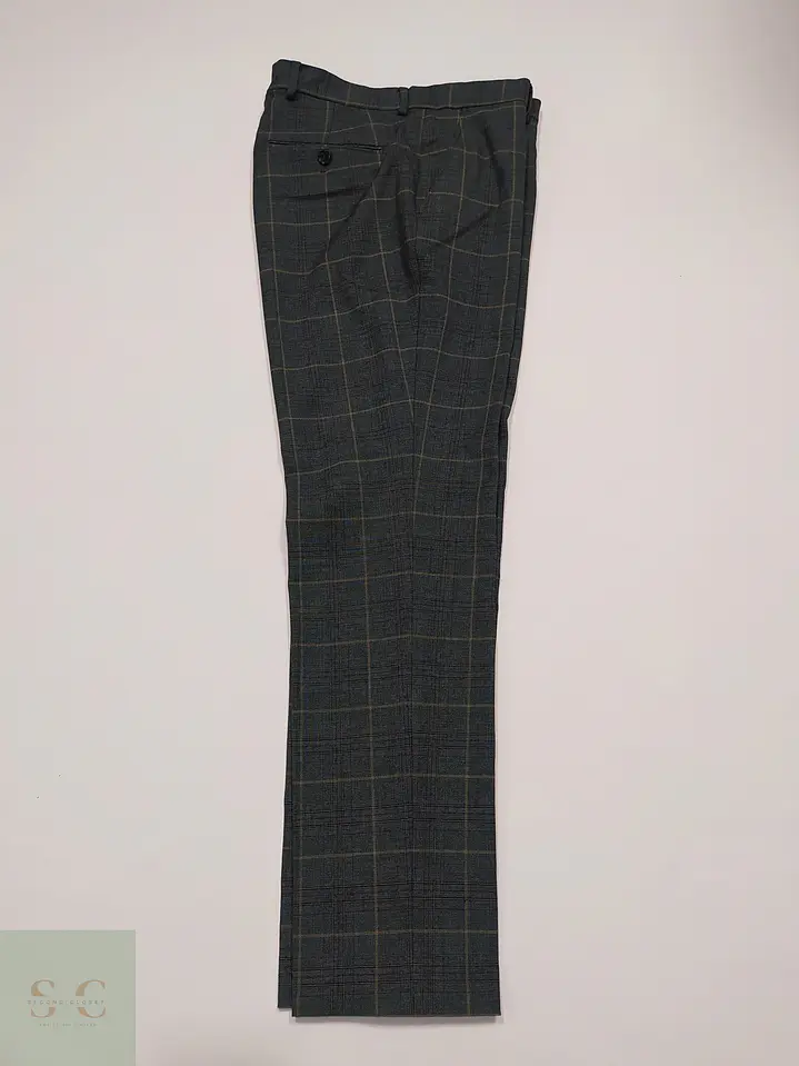 Pantalón Sastre en Cuadro Glen Check Selected Homme Talla M (43) 3