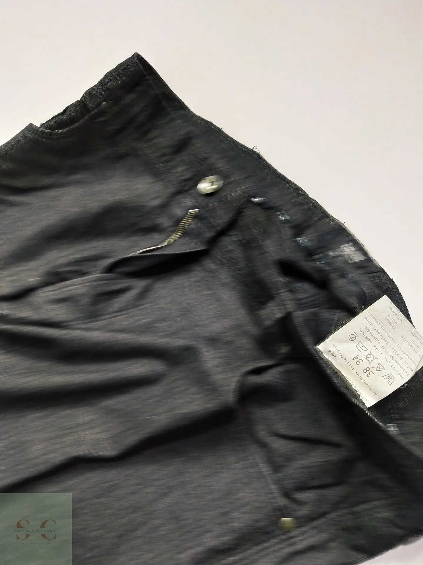 Pantalón Recto de Tejido Estructurado Bugatti Talla XL (49) 4