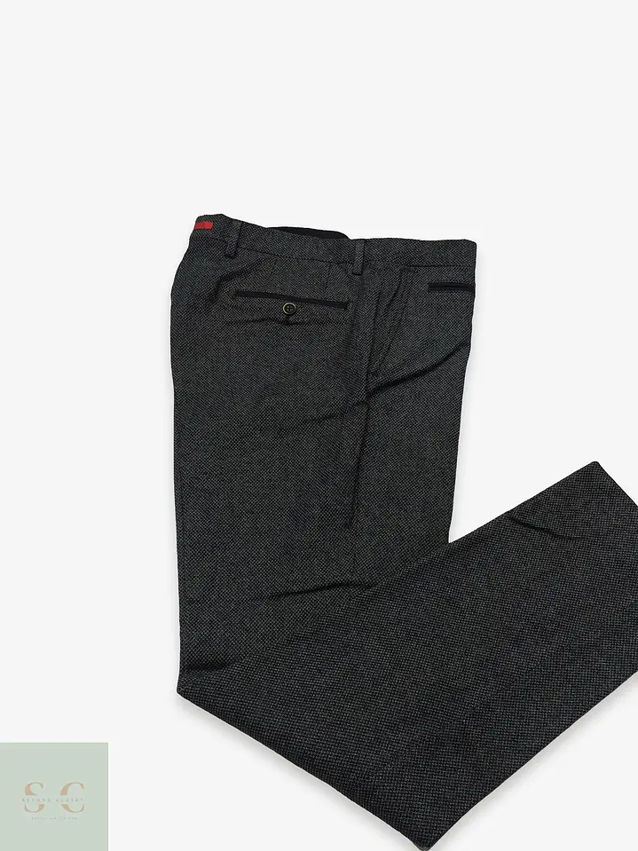 Pantalón Sastre Texturizado Slim Fit Roy Robson Talla L (47) 1