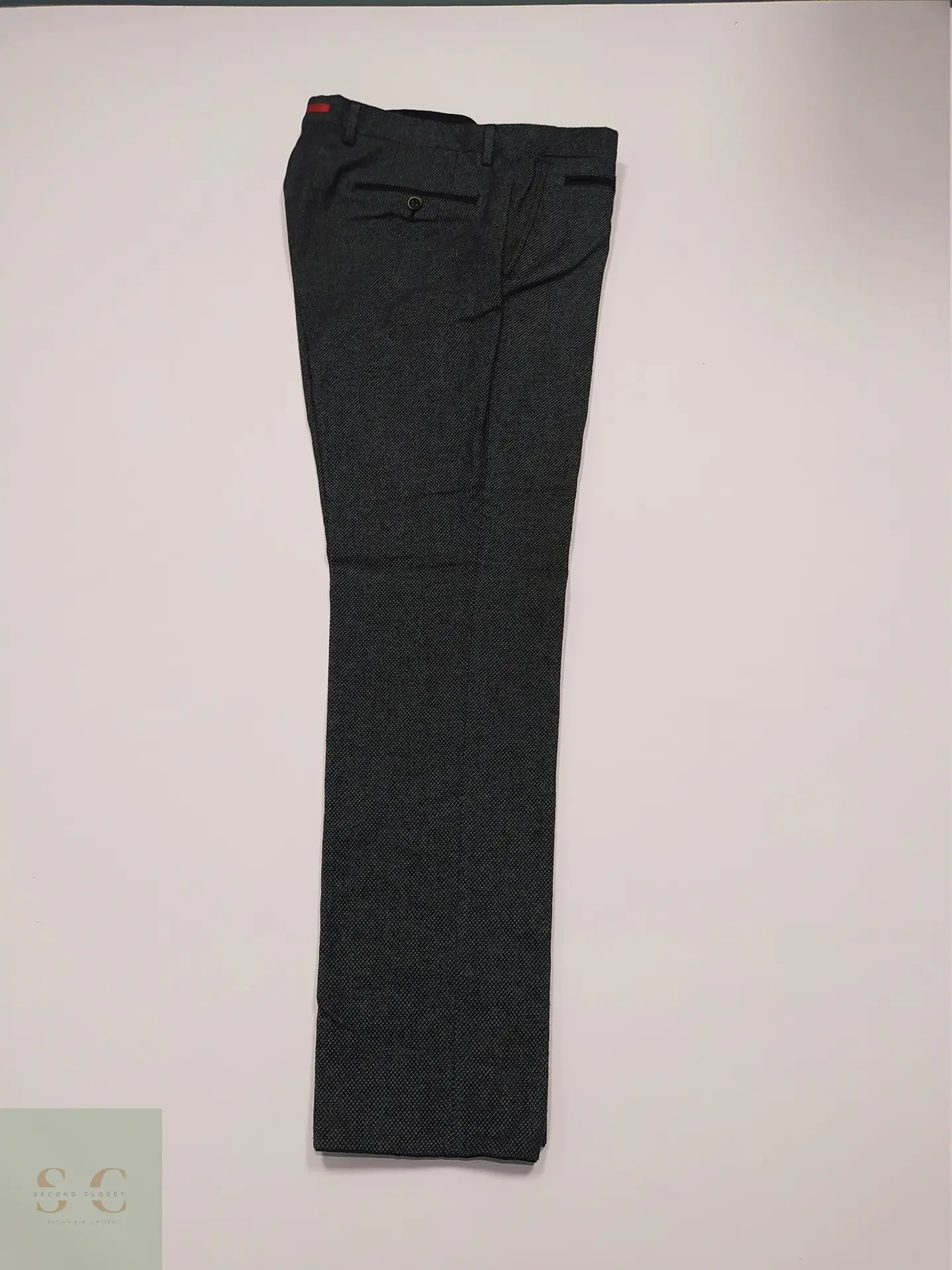 Pantalón Sastre Texturizado Slim Fit Roy Robson Talla L (47) 3