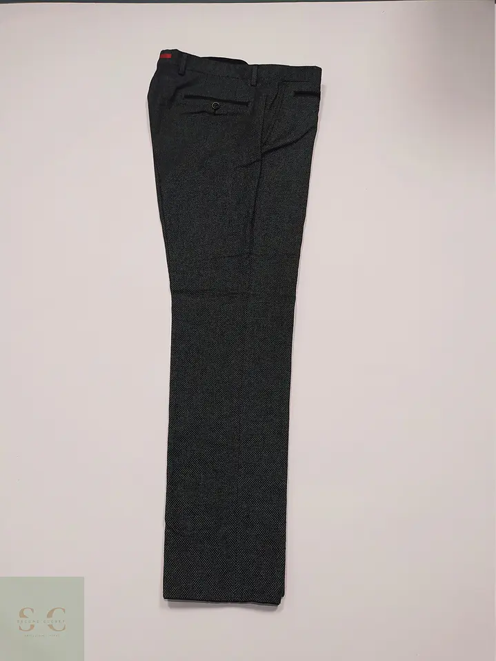 Pantalón Sastre Texturizado Slim Fit Roy Robson Talla L (47) 3