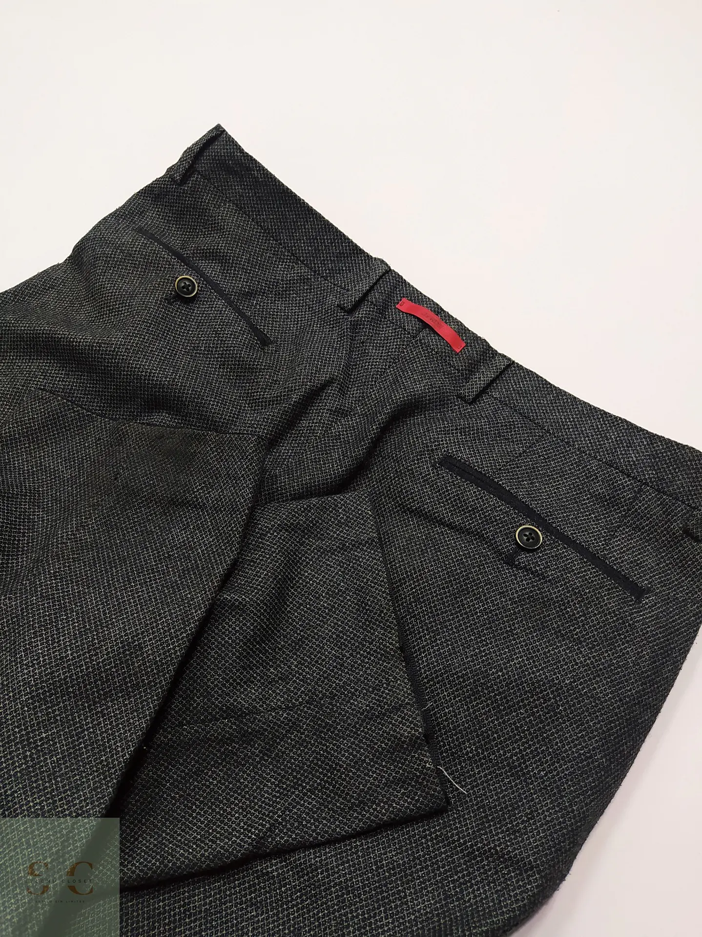 Pantalón Sastre Texturizado Slim Fit Roy Robson Talla L (47) 7