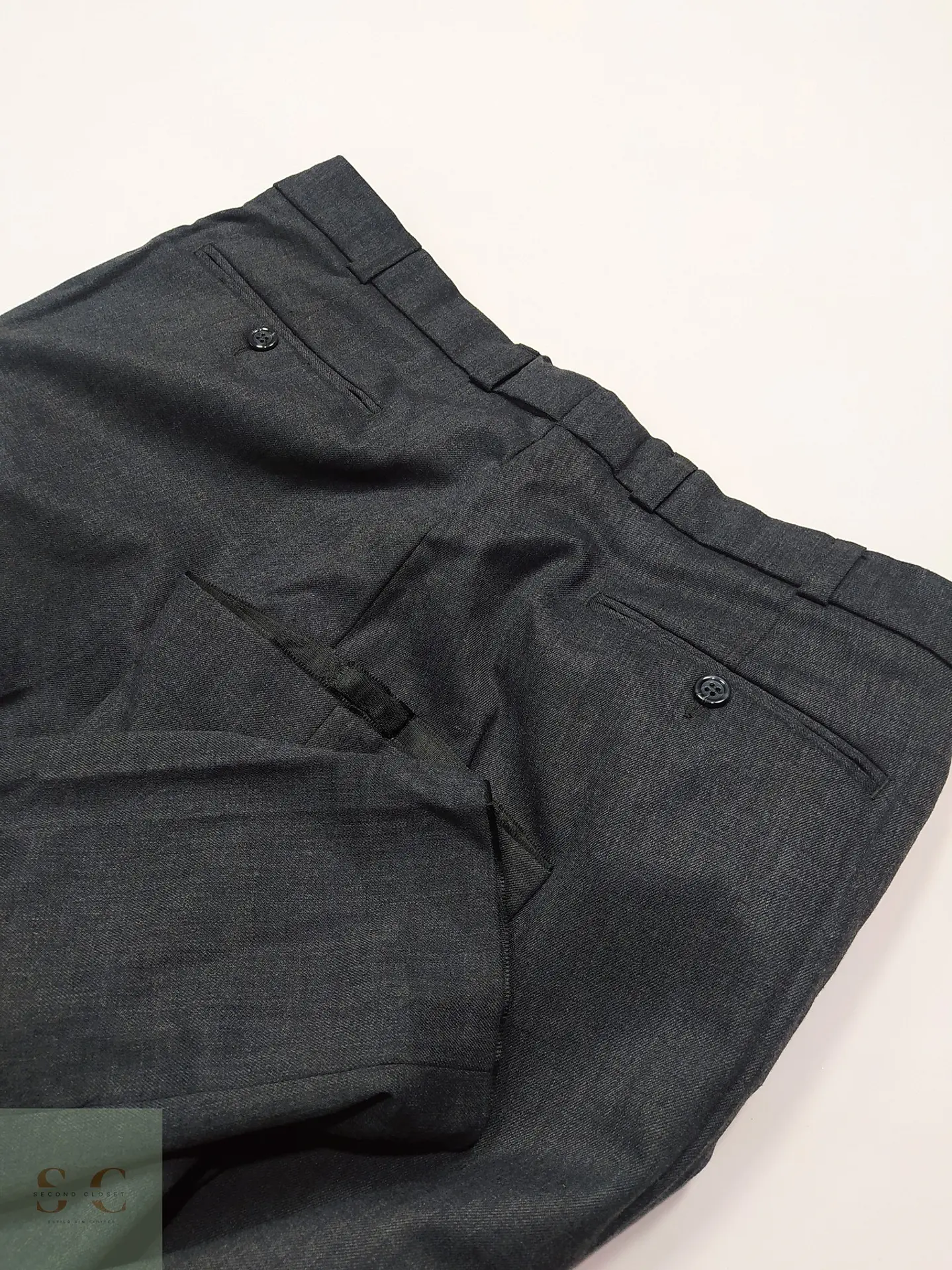 Pantalón Sastre Clásico Gris Antracita Adler Modemärkte Talla L (46) 6