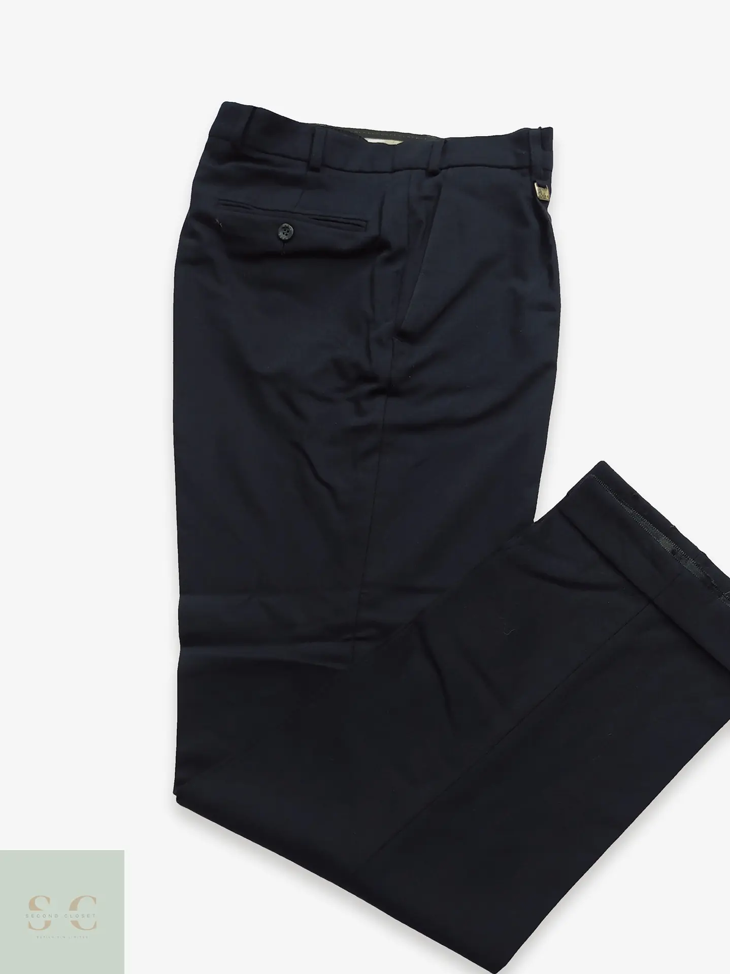 Pantalón de Vestir de Lana Mixta m.e.n.s. Talla L (45) 1