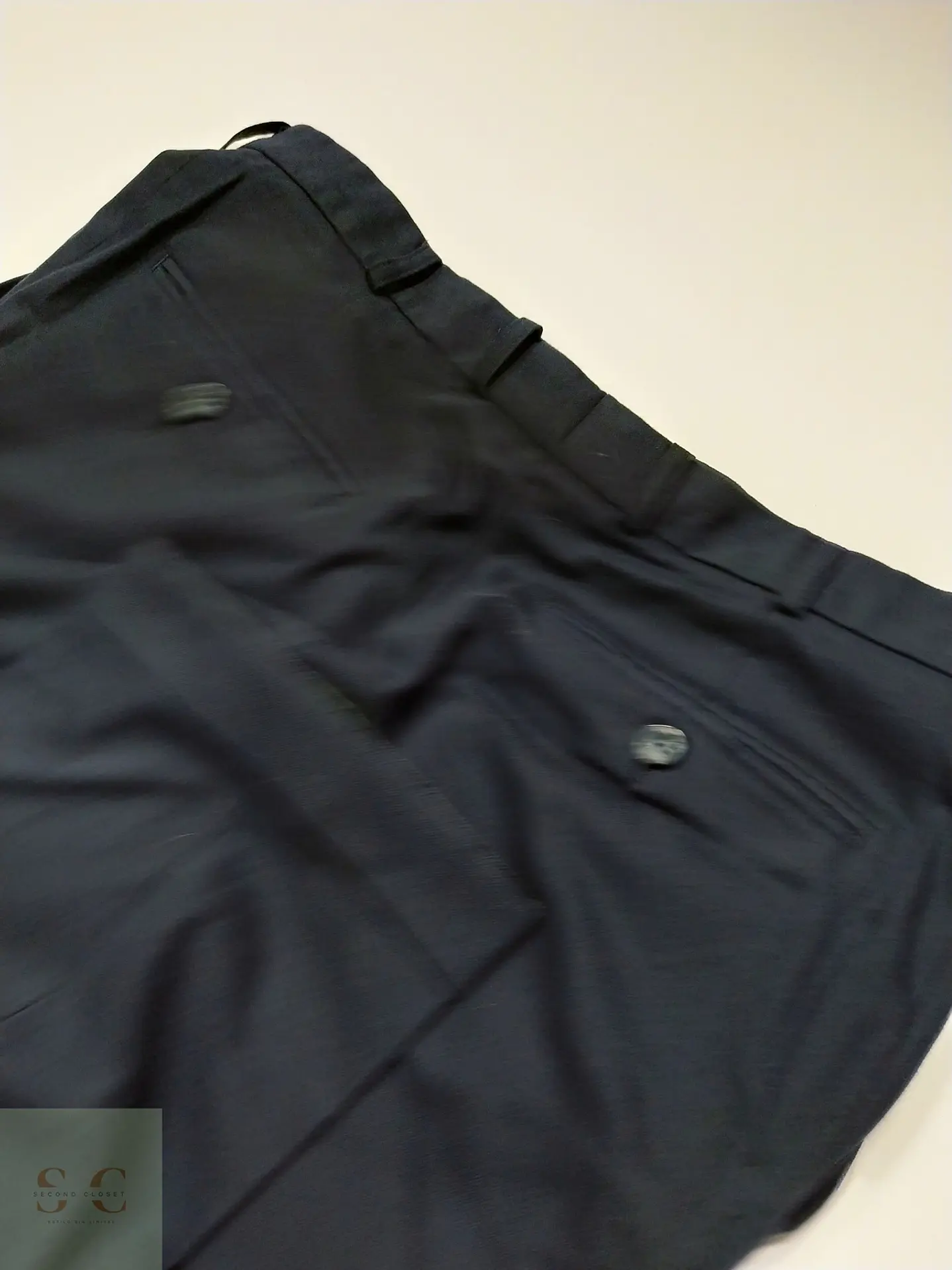 Pantalón de Vestir de Lana Mixta m.e.n.s. Talla L (45) 5