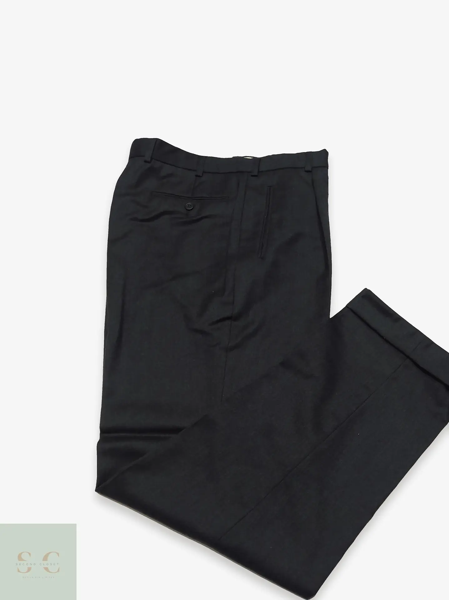 Pantalón Sastre de Pura Lana Virgen Jim Spencer Talla M (43) 1