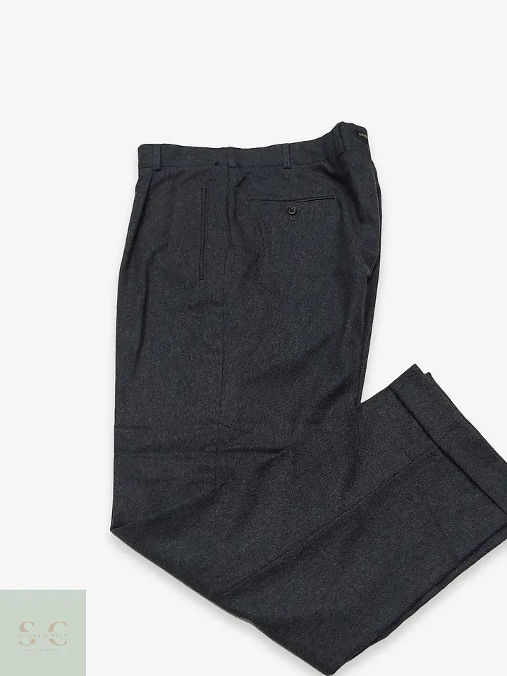 Pantalón Sastre de Lana Virgen Roy Robson Talla XL (48) 1