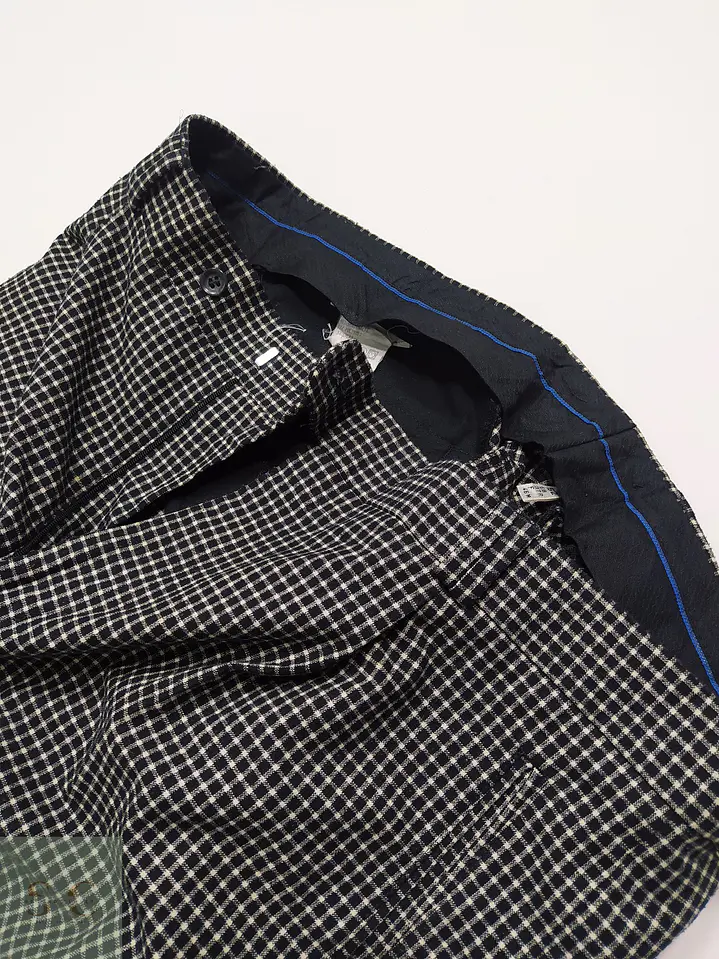 Pantalón Sastre de Lana a Micro Cuadros Gardeur Talla L (46) 6