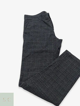 Pantalón Sastre en Microdiseño Texturizado Finshley & Harding Talla L (47)