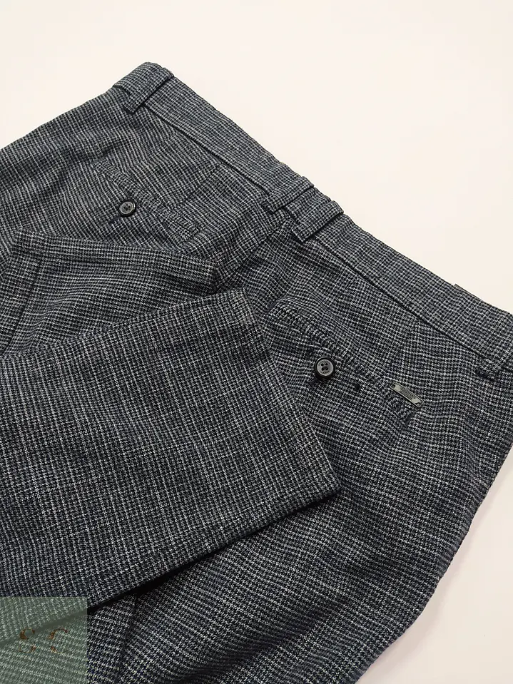 Pantalón Sastre en Microdiseño Texturizado Finshley & Harding Talla L (47) 6