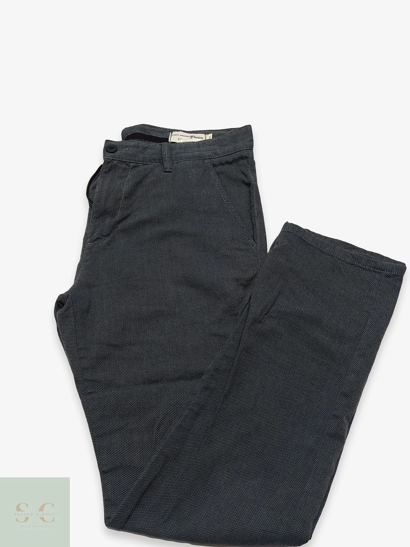 Pantalón Chino de Algodón Texturizado Tom Tailor Denim Talla L (45) 1