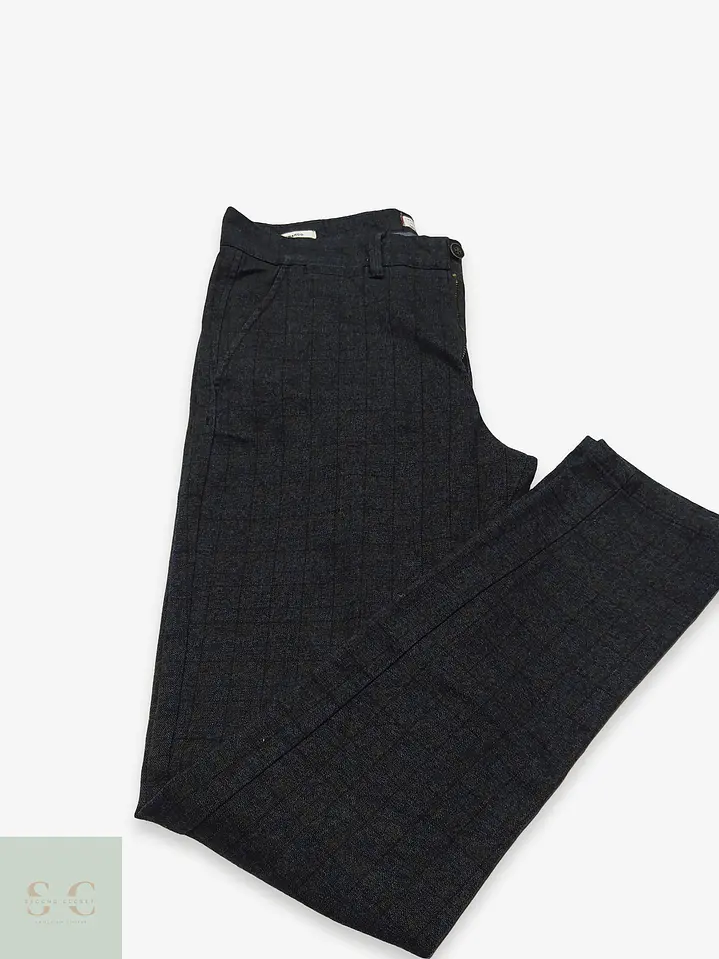 Pantalón Sastre Corte Slim a Cuadros Jack & Jones Talla L (44) 1