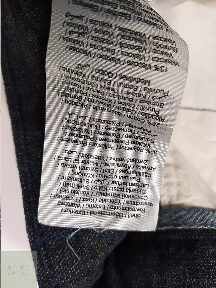 Pantalón Sastre Corte Slim a Cuadros Jack & Jones Talla L (44) 5