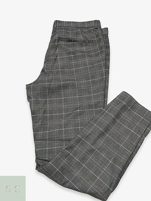 Pantalón de Vestir Príncipe de Gales Talla XL (48)