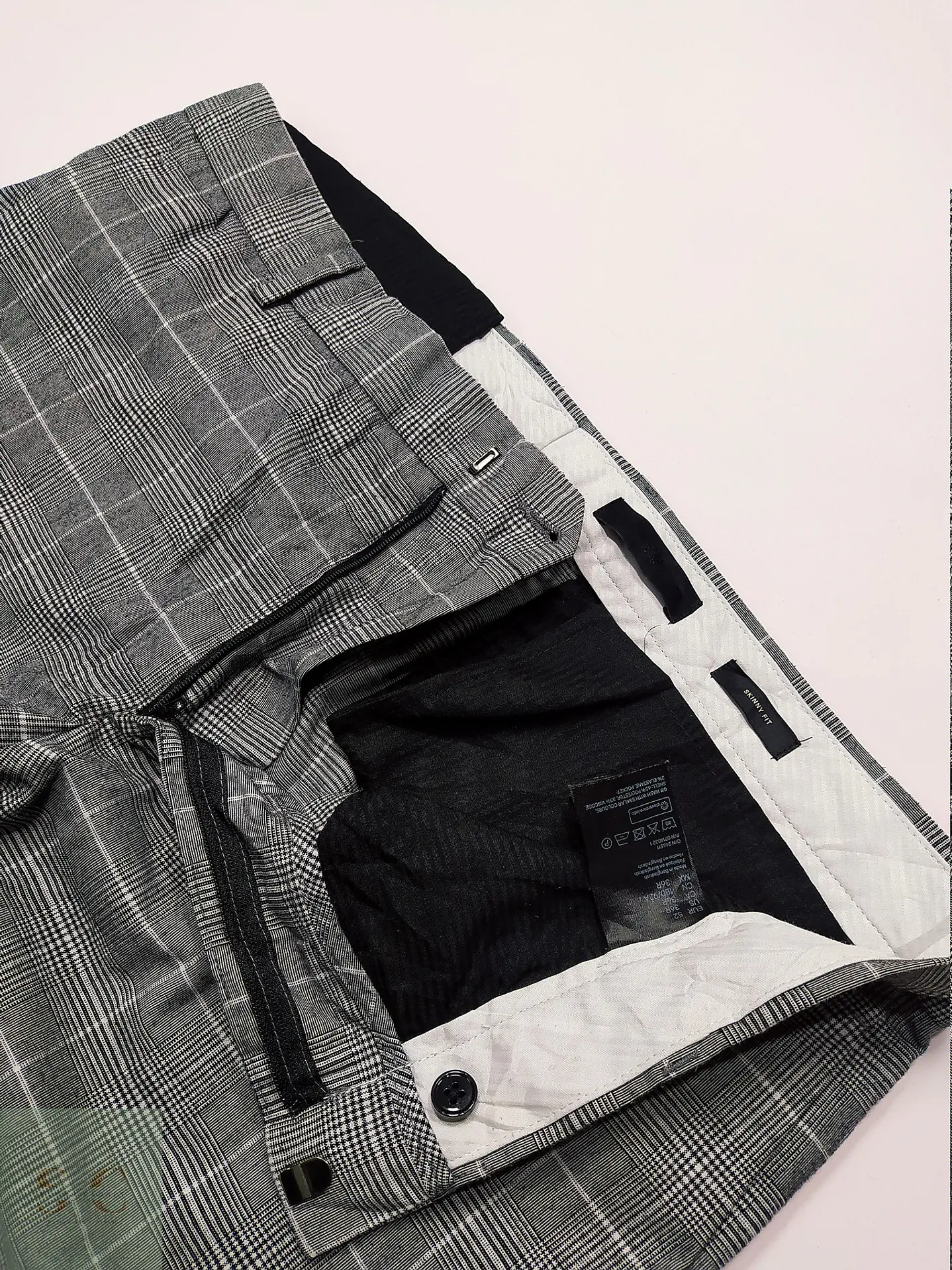 Pantalón de Vestir Príncipe de Gales Talla XL (48) 4